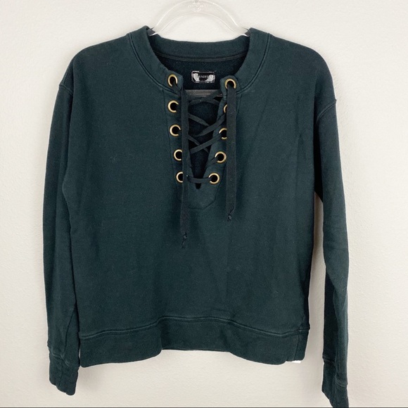 Mother • Tie Up Easy Sweater - Picture 2 of 6